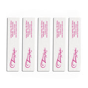 Tammy Taylor TTN Long Lasting 180 Zebra Cuticle & Contour File WSCC 5 Pack