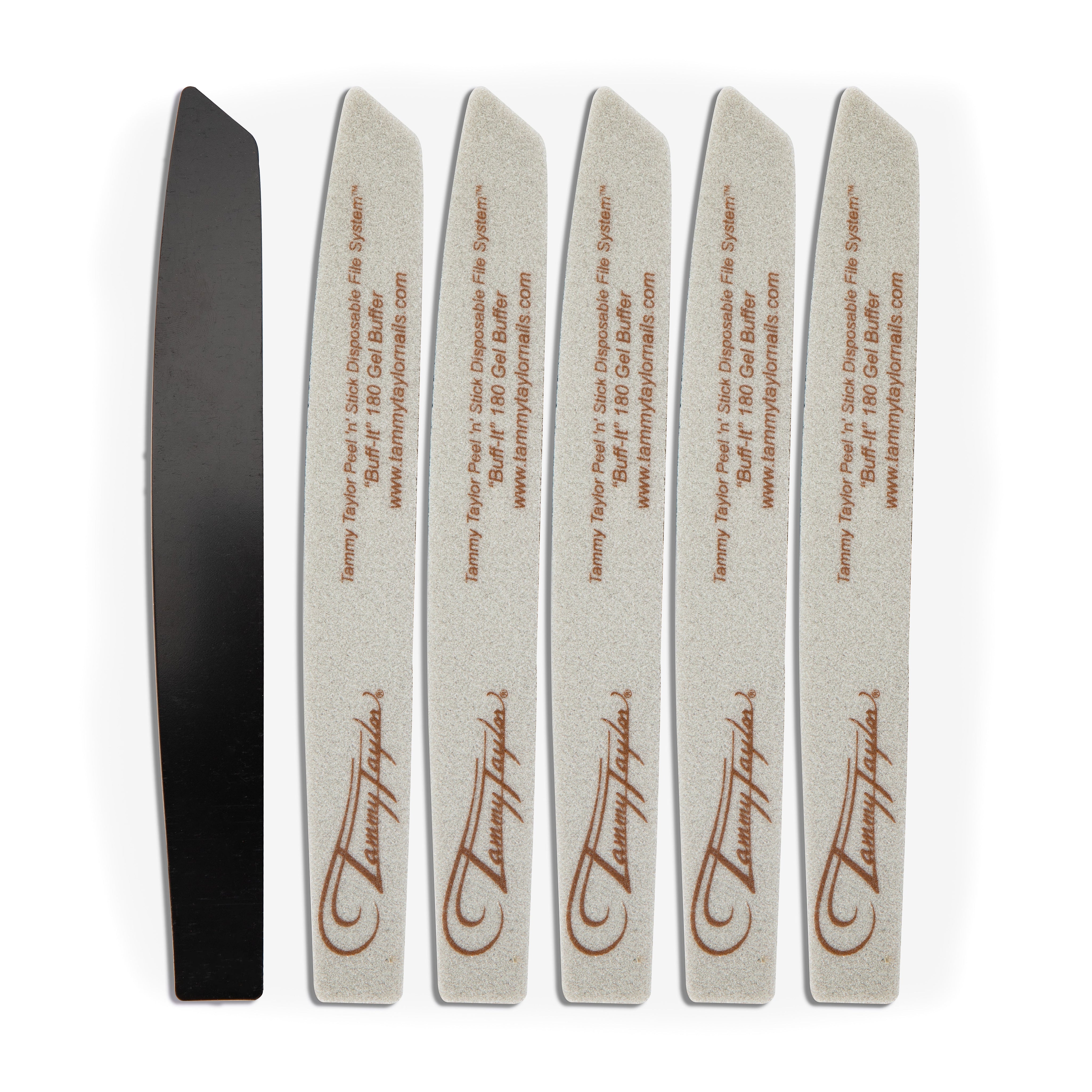 Tammy Taylor TTN Peel 'N Stick Buff-It 180 Gel File DZB 5 Pack