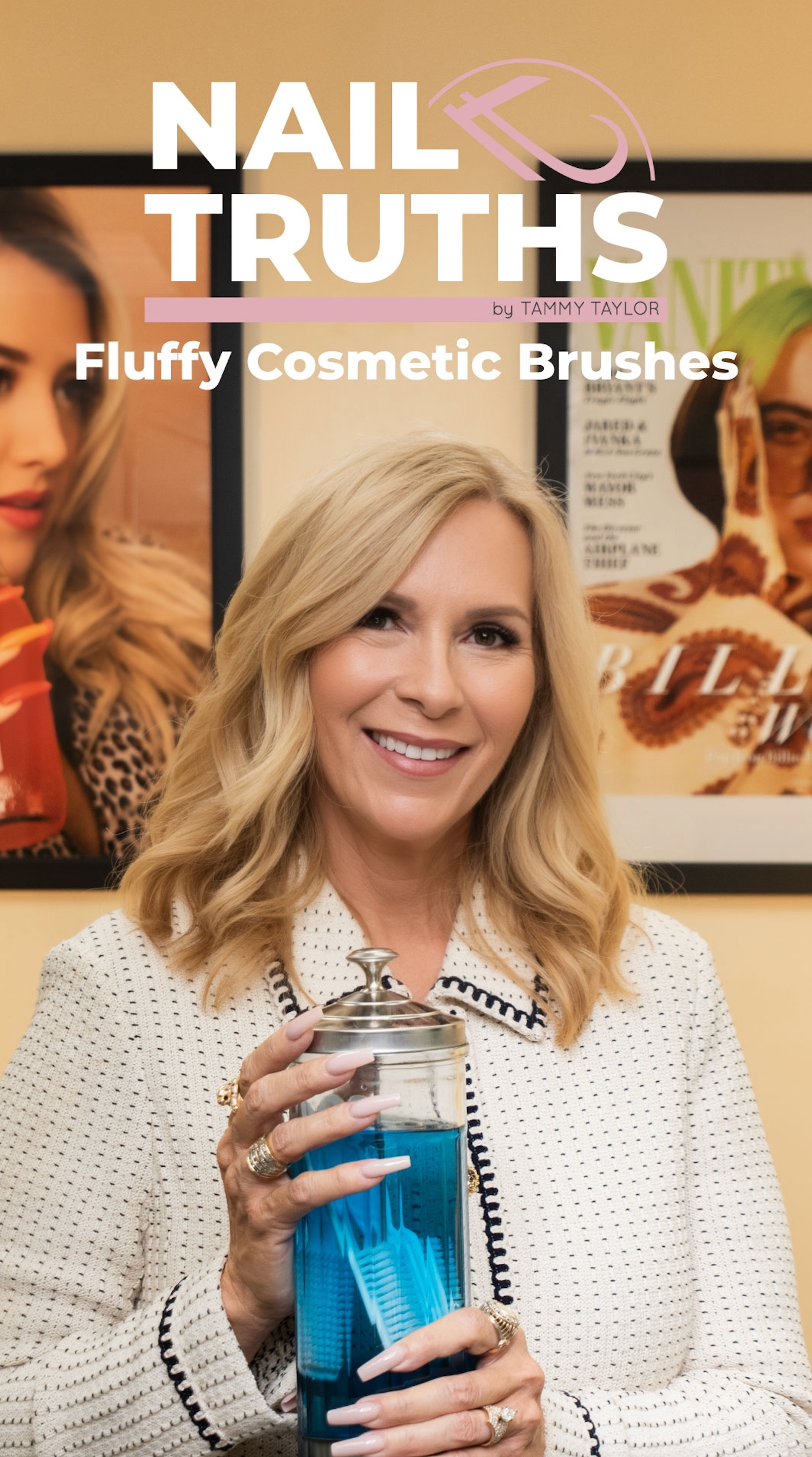 NAIL TRUTHS: Fluffy Cosmetic Brushes