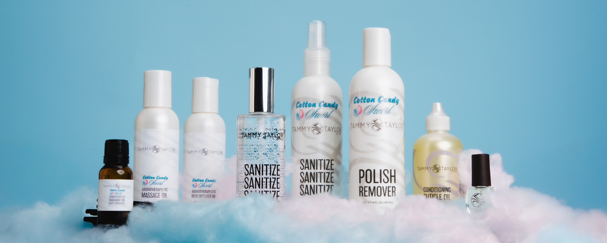 cotton candy swirl nail products