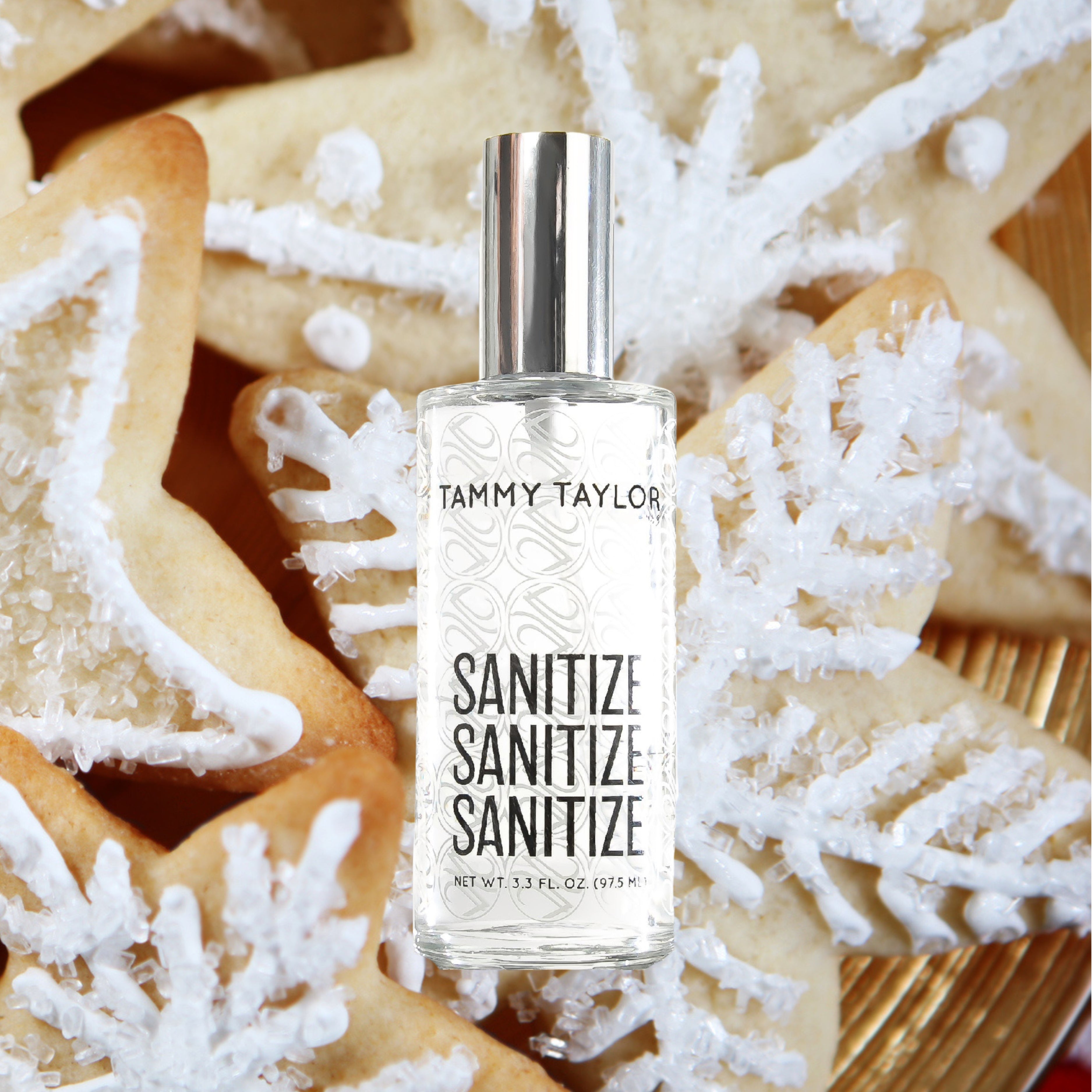 Tammy Taylor | Christmas Cookies Glass Spray Sanitize | Sanitize