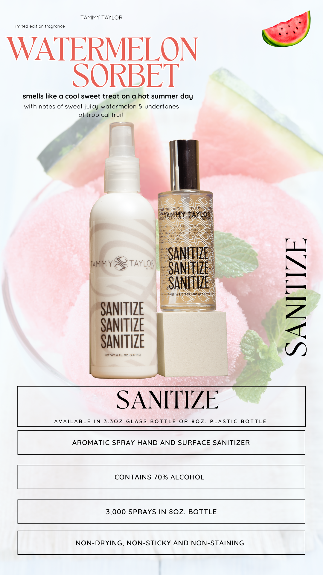 Watermelon Sorbet Sanitize