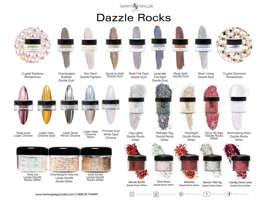 Entire Dazzle Rocks Chart