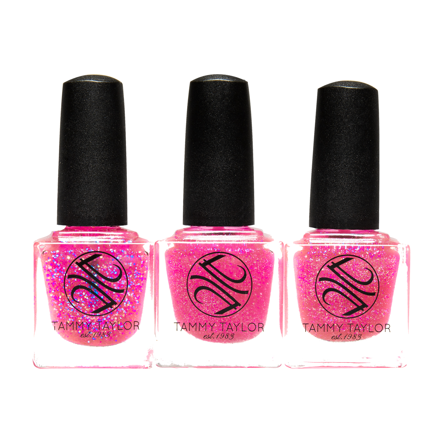 Tammy Taylor TTN Bubblegum Bling Nail Lacquer Bundle LCBGB