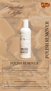 Hazelnut Toffee Polish Remover