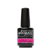 Tammy Taylor TTN Hot Pink Jelly Glitter Gelegance Gel Polish