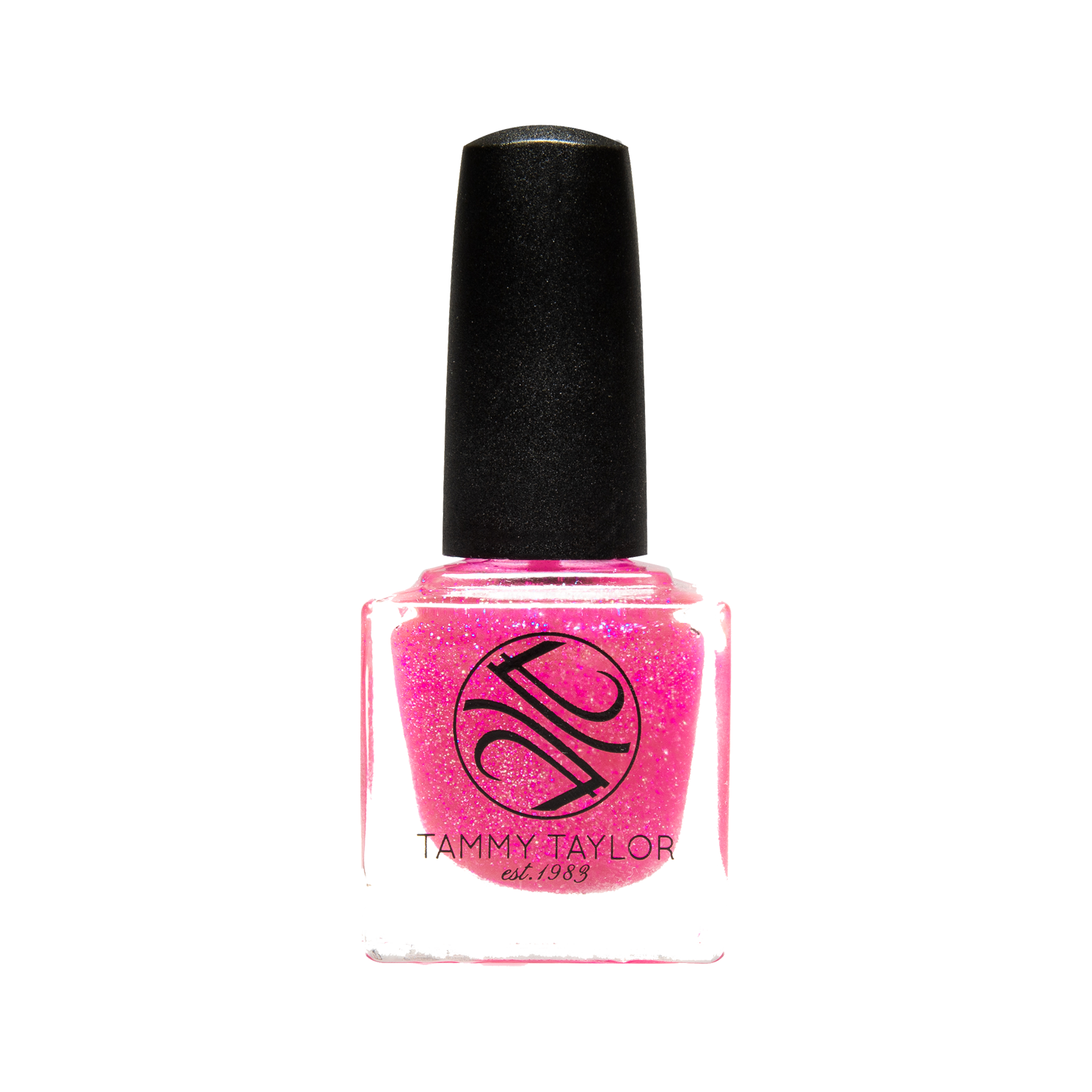 Tammy Taylor | Hot Pink Jelly Shimmer Nail Lacquer | Nail Lacquer