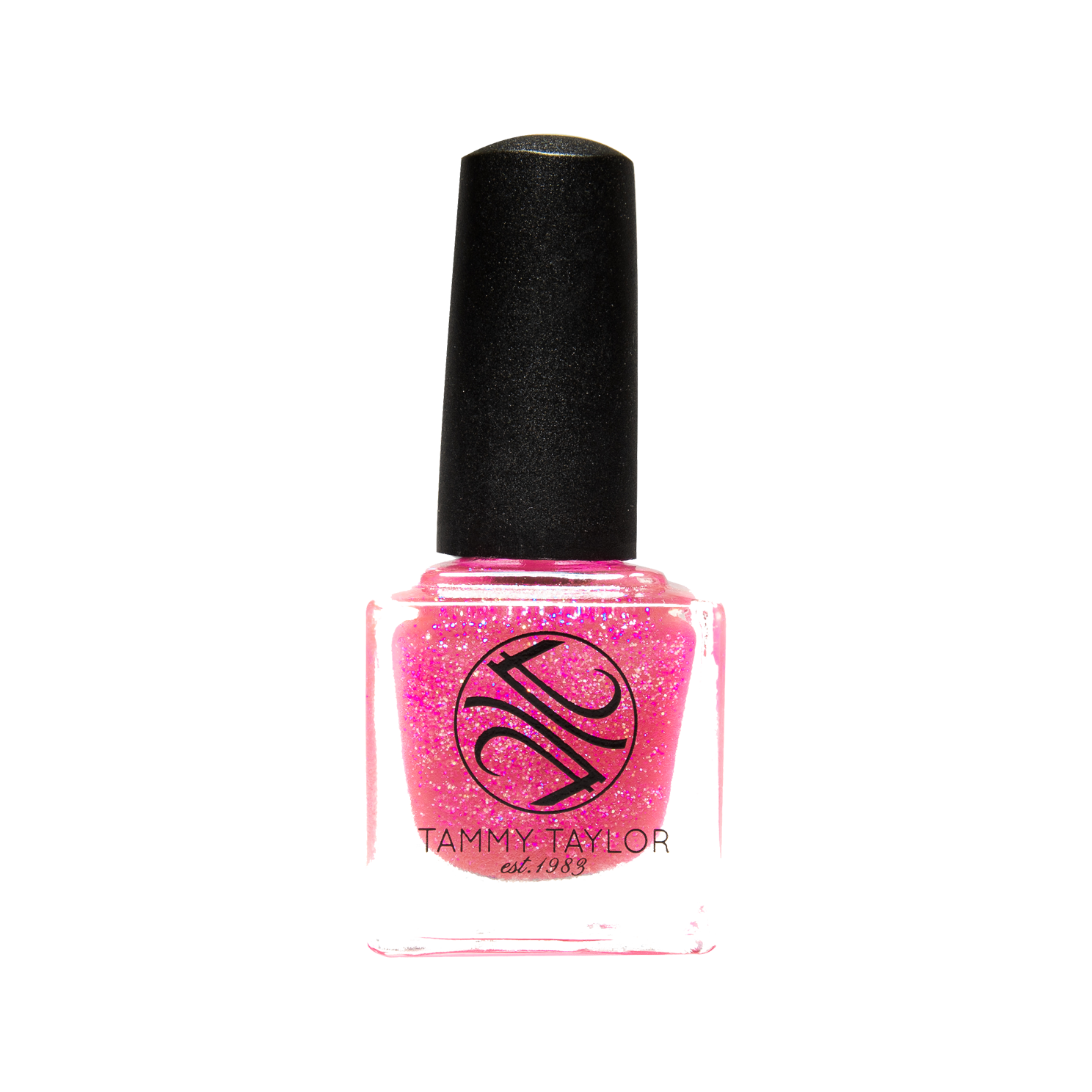 Tammy Taylor TTN Hot Pink Jelly Sparkle Nail Lacquer