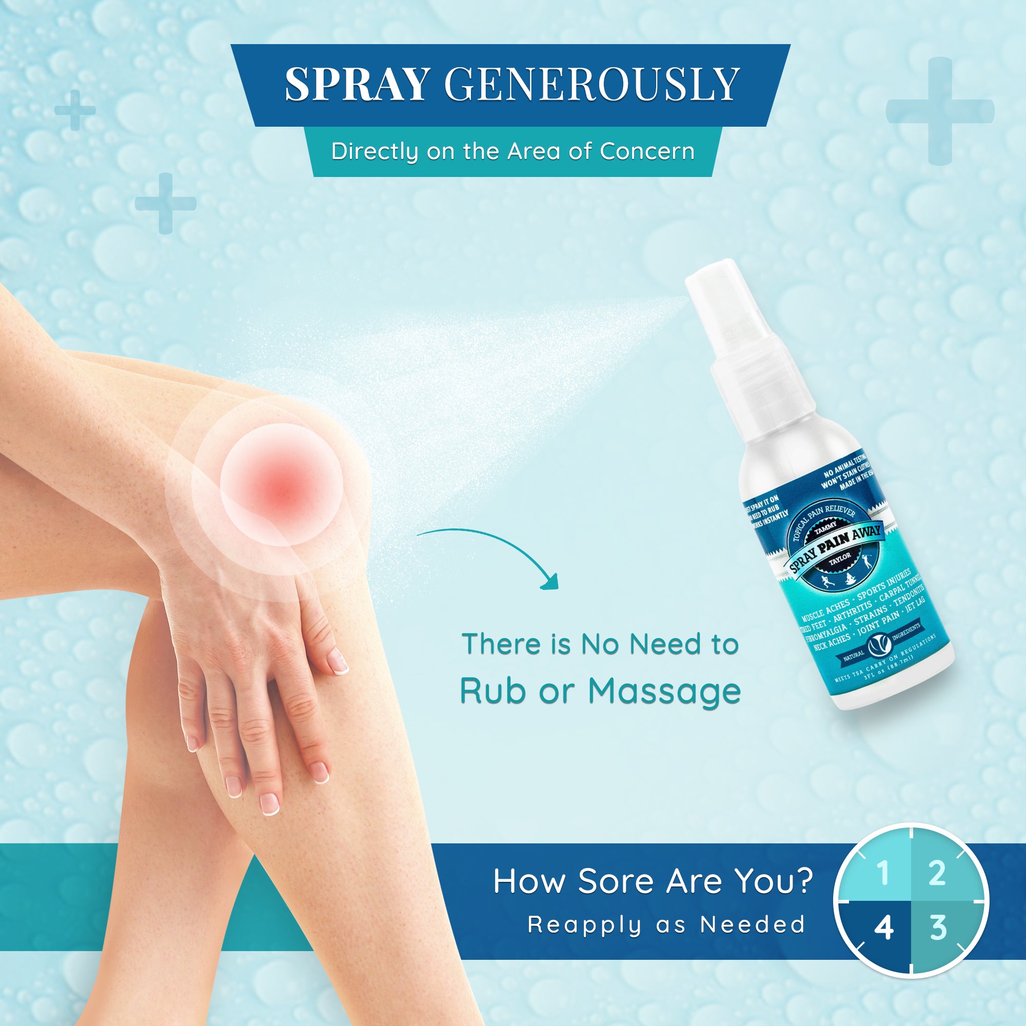 Tammy Taylor | Spray Pain Away | Spray Pain Away