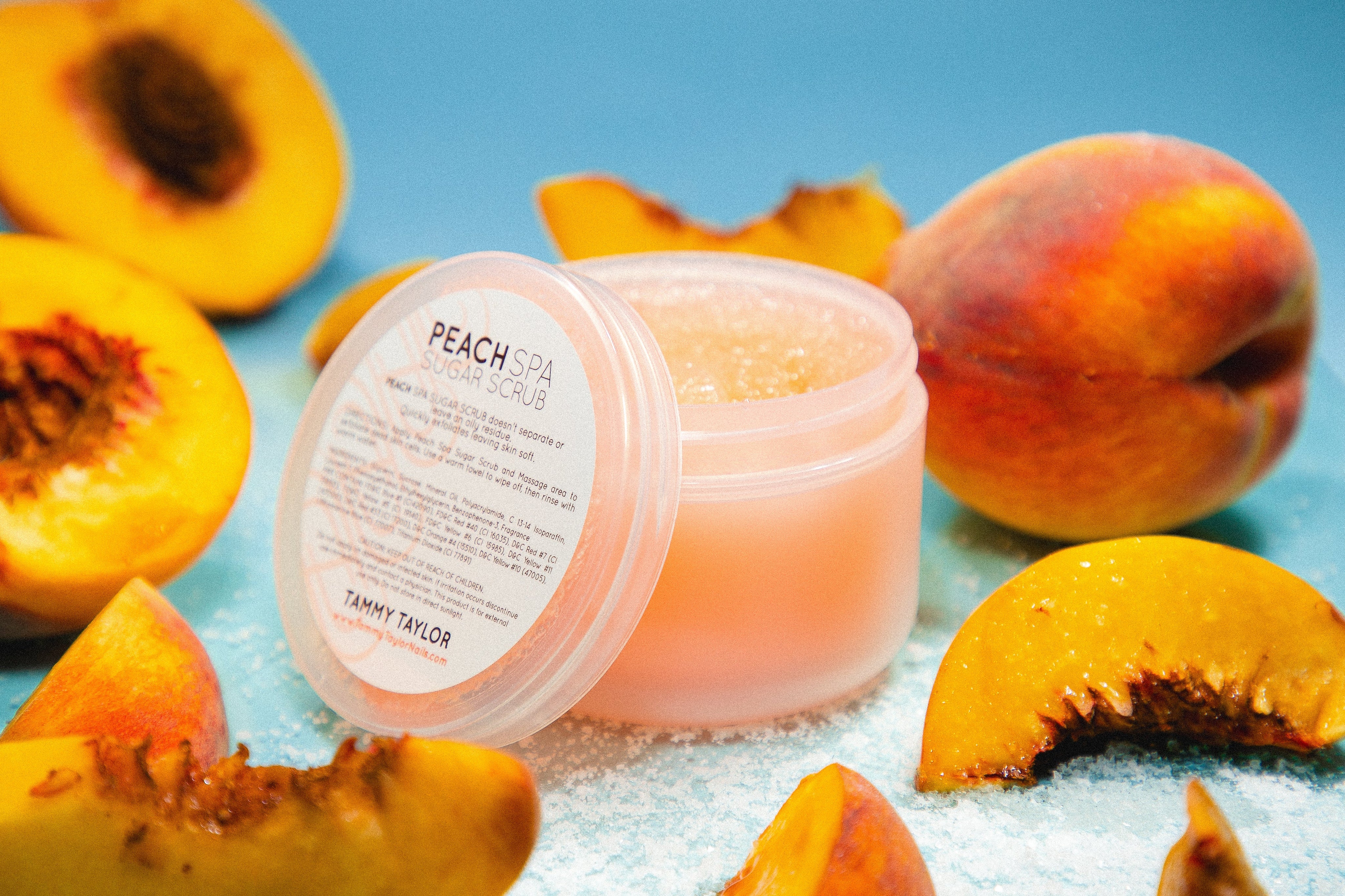 Tammy Taylor | Peach Sugar Scrub | Sugar Scrub