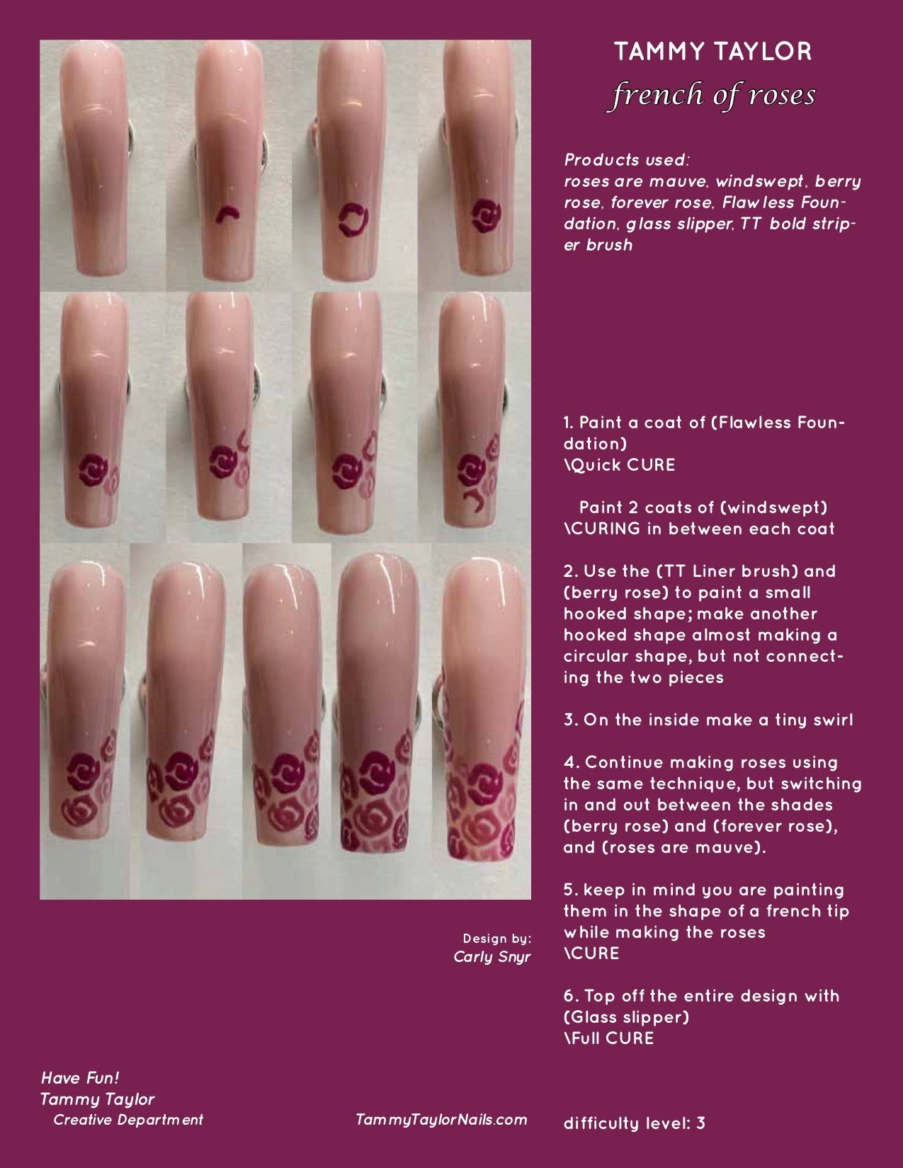 French of Roses Step by Step Bundle