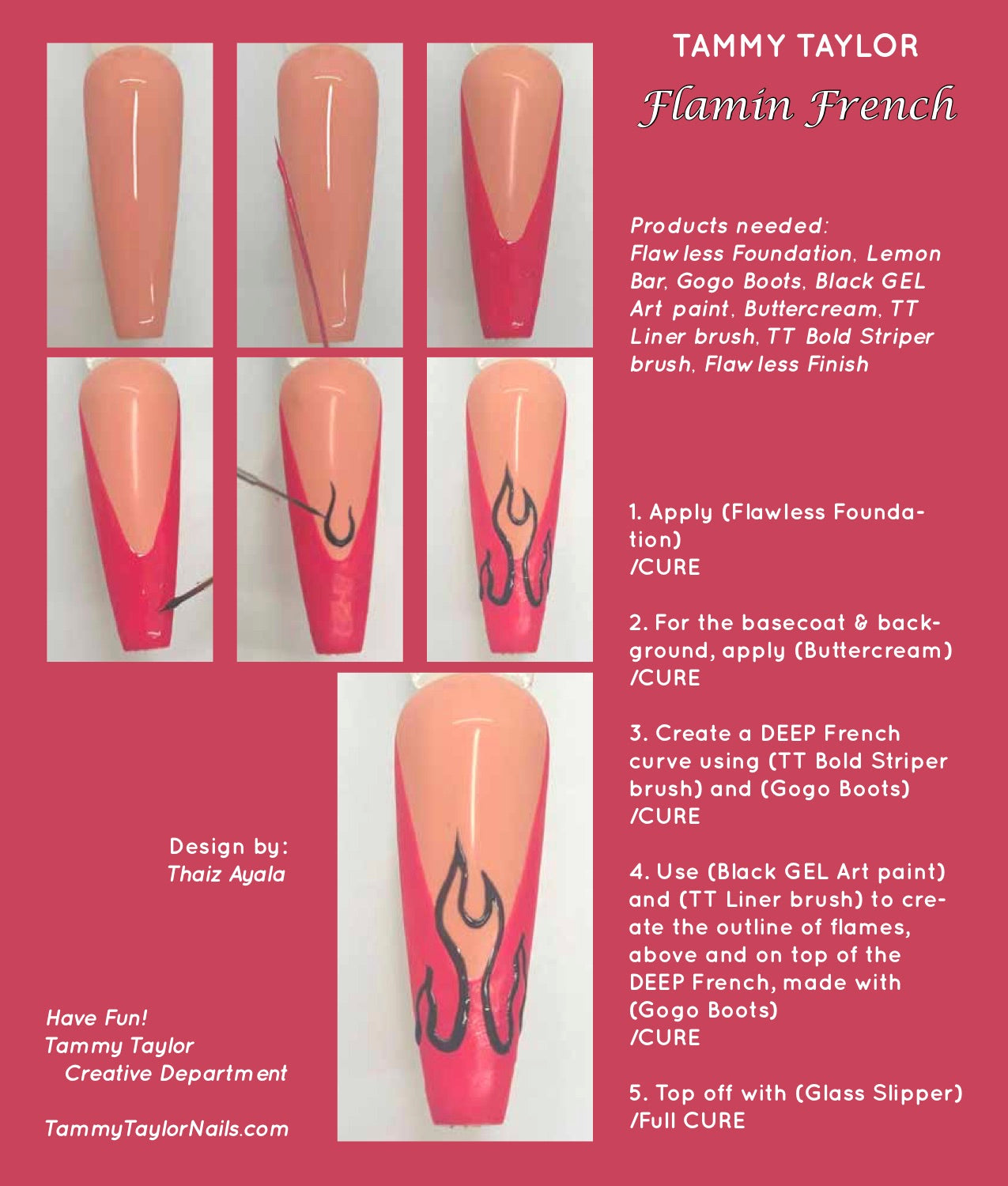 Tammy Taylor | Flamin French Step by Step Bundle | bundle