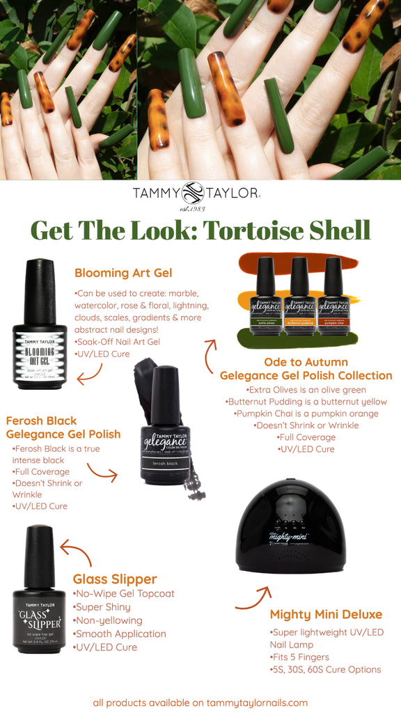 Tortoise Shell Nail Bundle