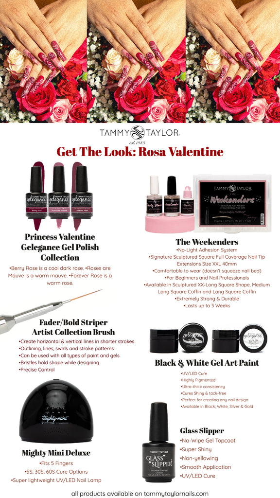 Rosa Valentine Nail Bundle
