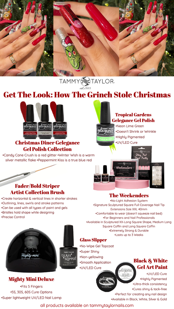 How the Grinch Stole Christmas Nail Bundle