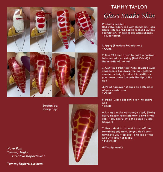 Glass Snake Skin Step By Step Bundle
