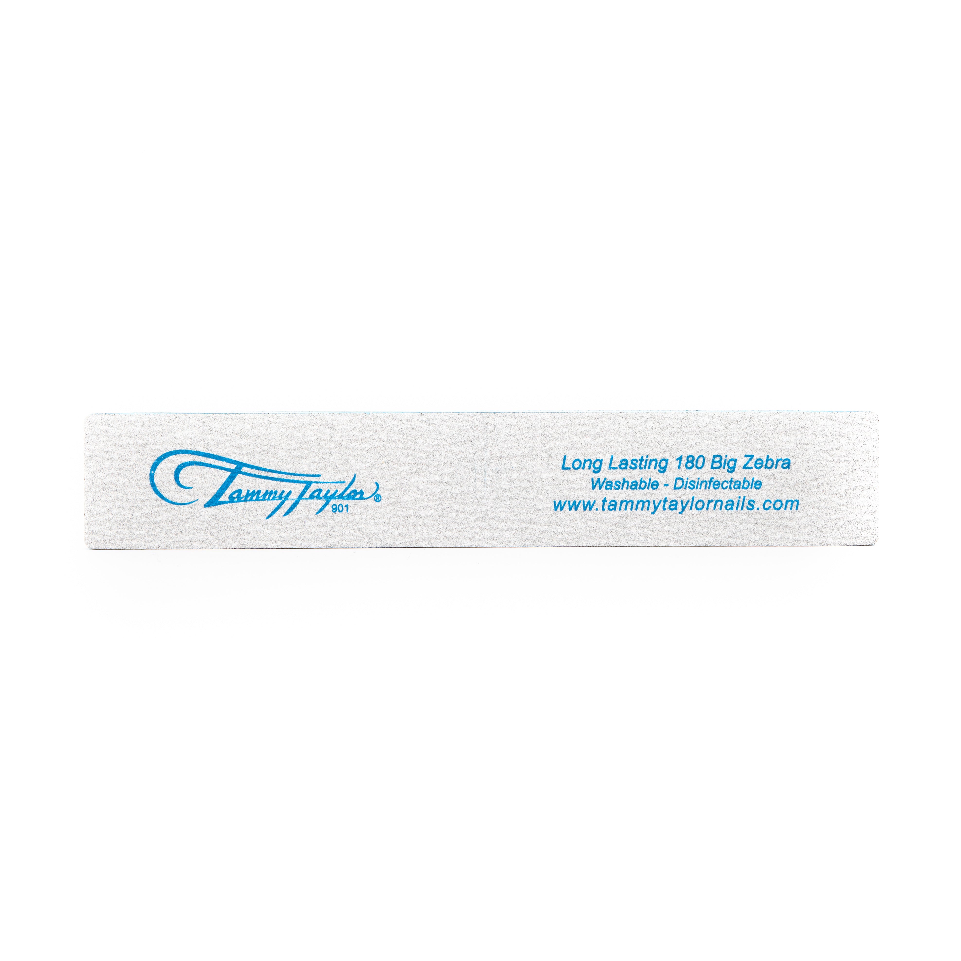 Tammy Taylor | 180 Zebra File - Coarse Zinc Oxide Abrasive - For Shaping Nails | Files