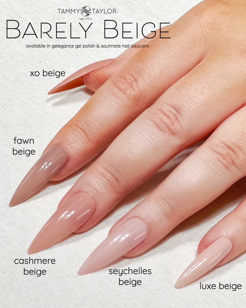 Barely Beige Nail Lacquer Bundle