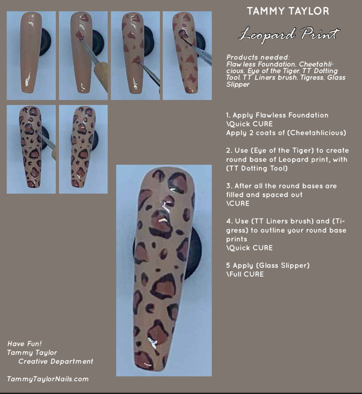 Leopard Print Step by Step Bundle