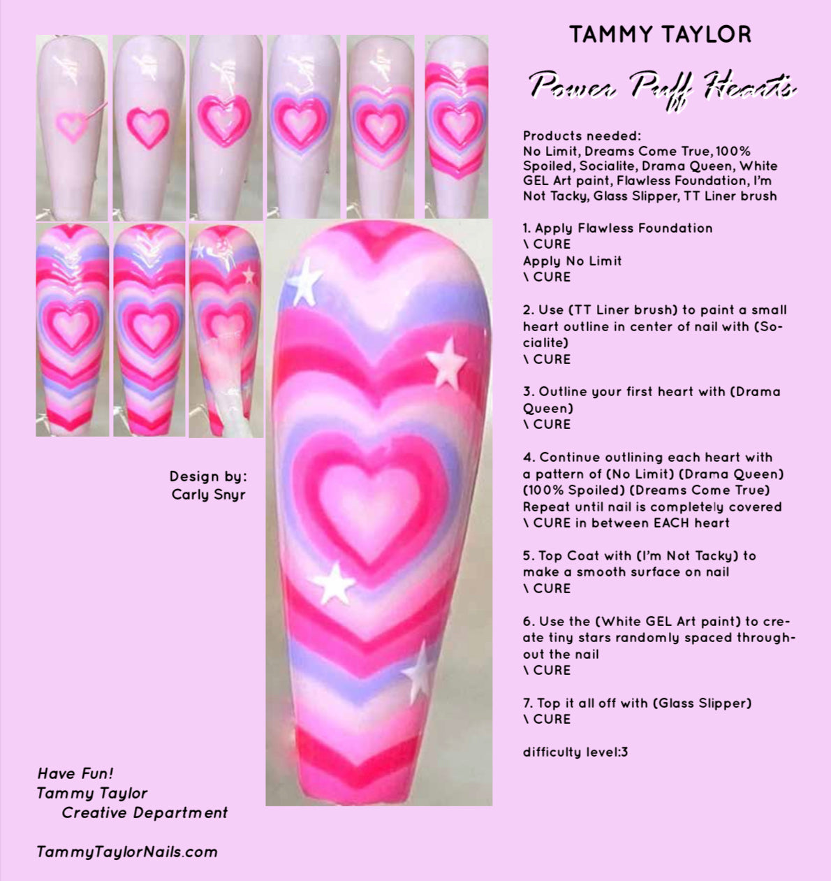 Power Puff Hearts Step By Step Bundle