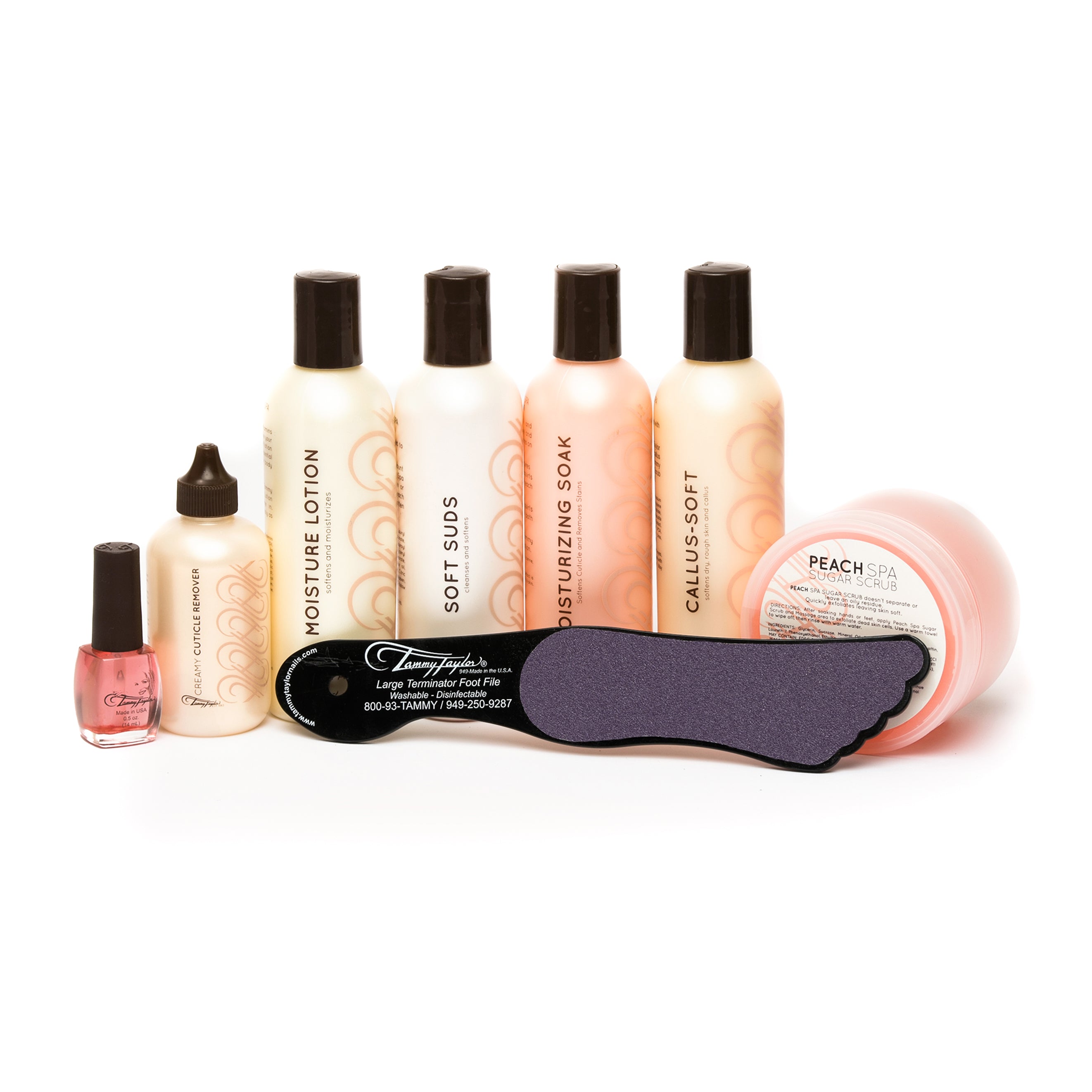 Peach Spa Manicure/Pedicure Kit