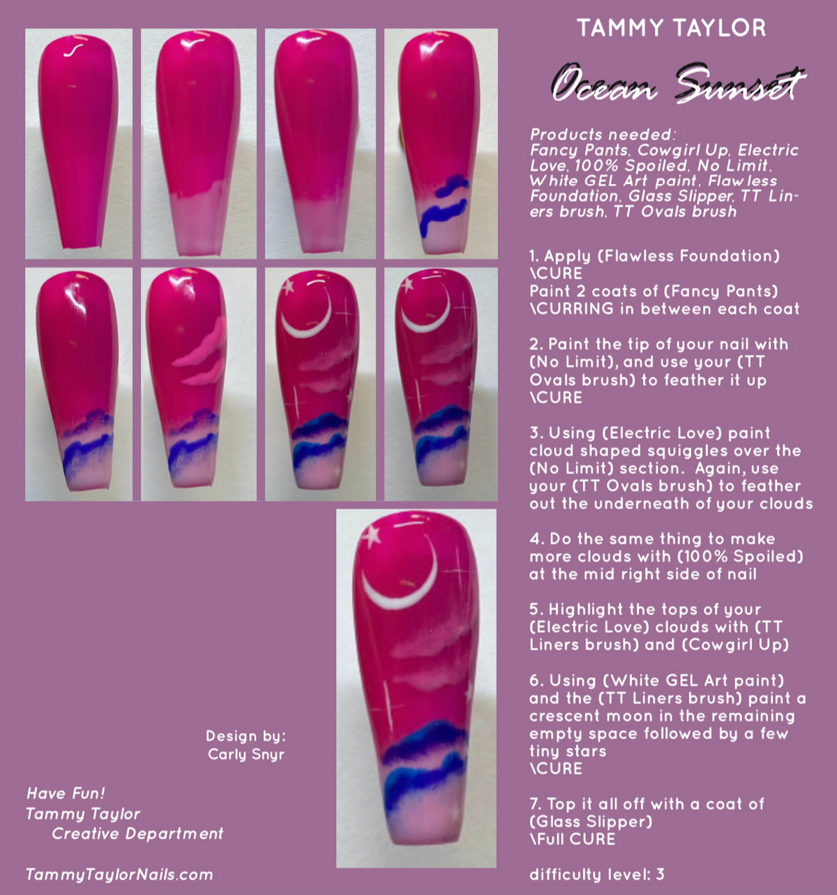 Ocean Sunset Step By Step Bundle | Tammy Taylor Nails