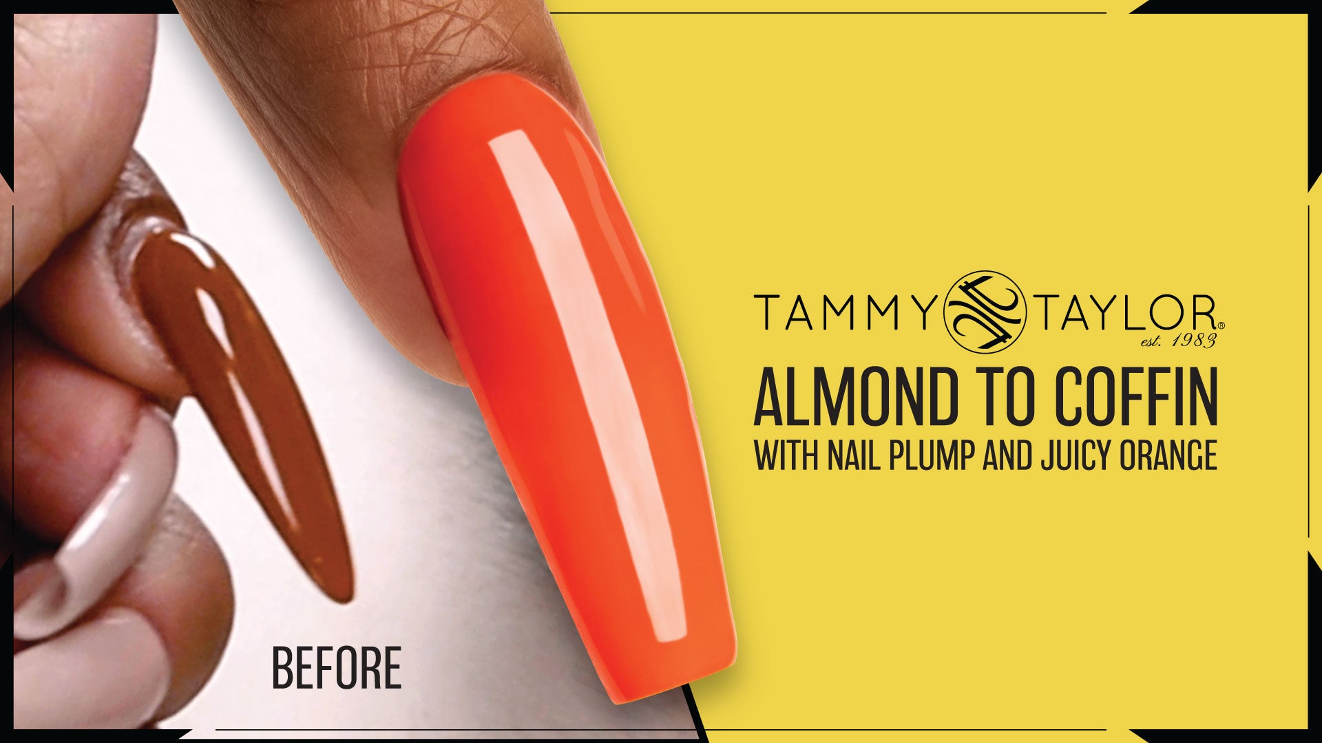 Almond to Coffin with Nail Plump and Juicy Orange Bundle