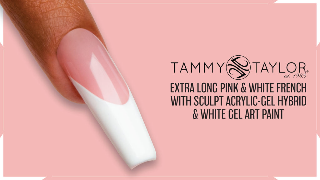 Extra Long Pink & White Nail with Sculpt Bundle