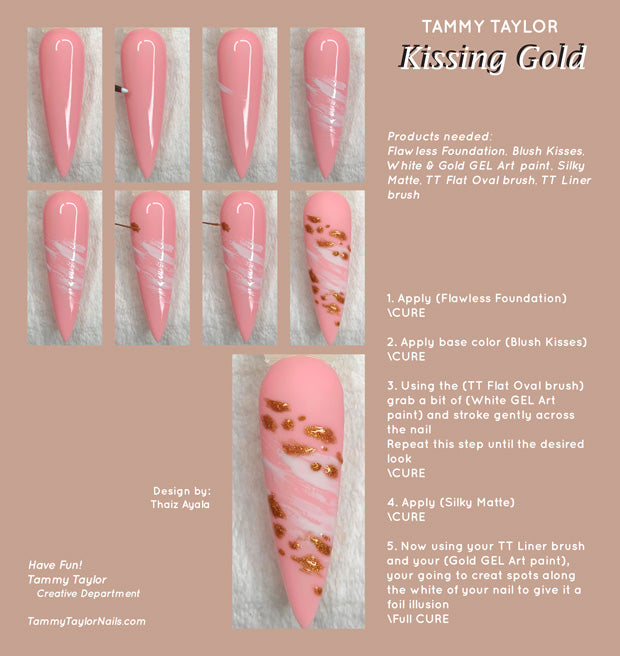 Kissing Gold Step By Step Bundle