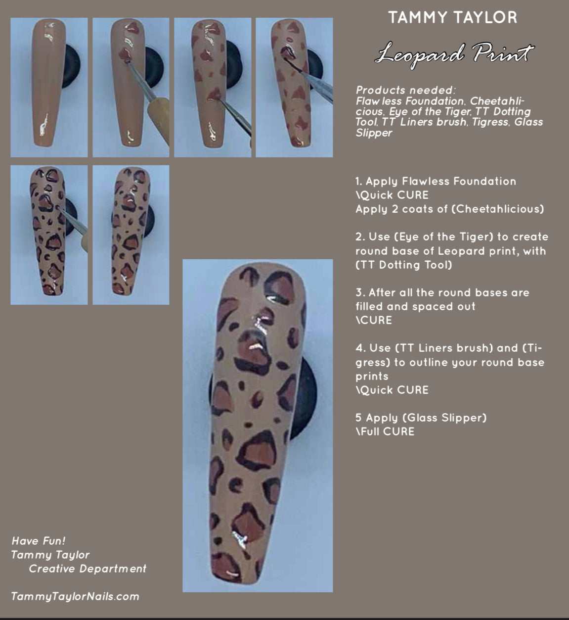 Tammy Taylor | Leopard Print Step by Step Bundle | bundle