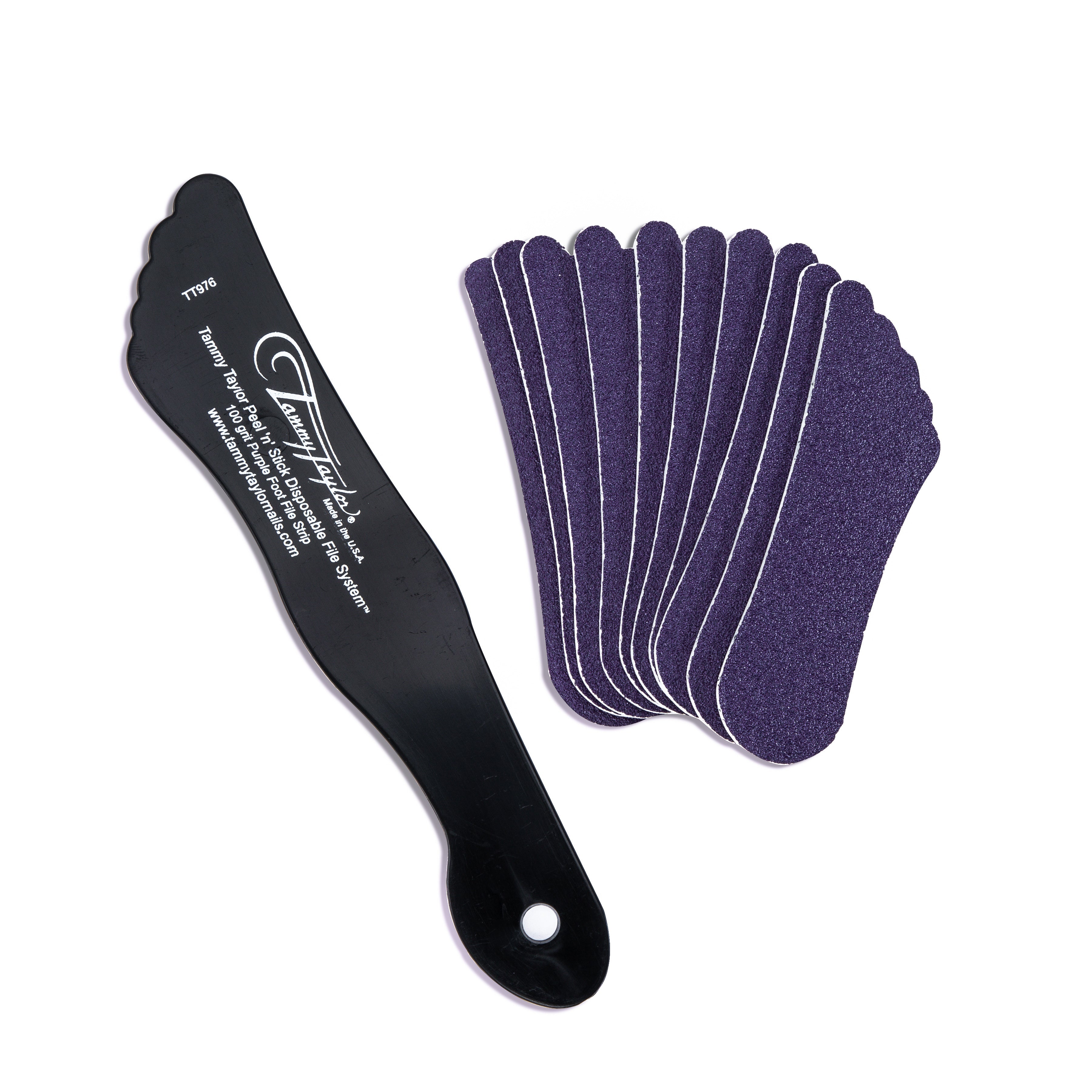 Tammy Taylor | Peel 'N Stick Purple Foot File | Files