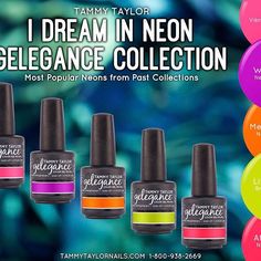 Tammy Taylor | I Dream in Neon Gelegance Gel Polish Bundle | Gel Polish