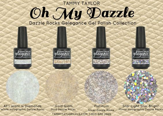 Tammy Taylor | Oh My Dazzle Gelegance Gel Polish Collection | Gel Polish