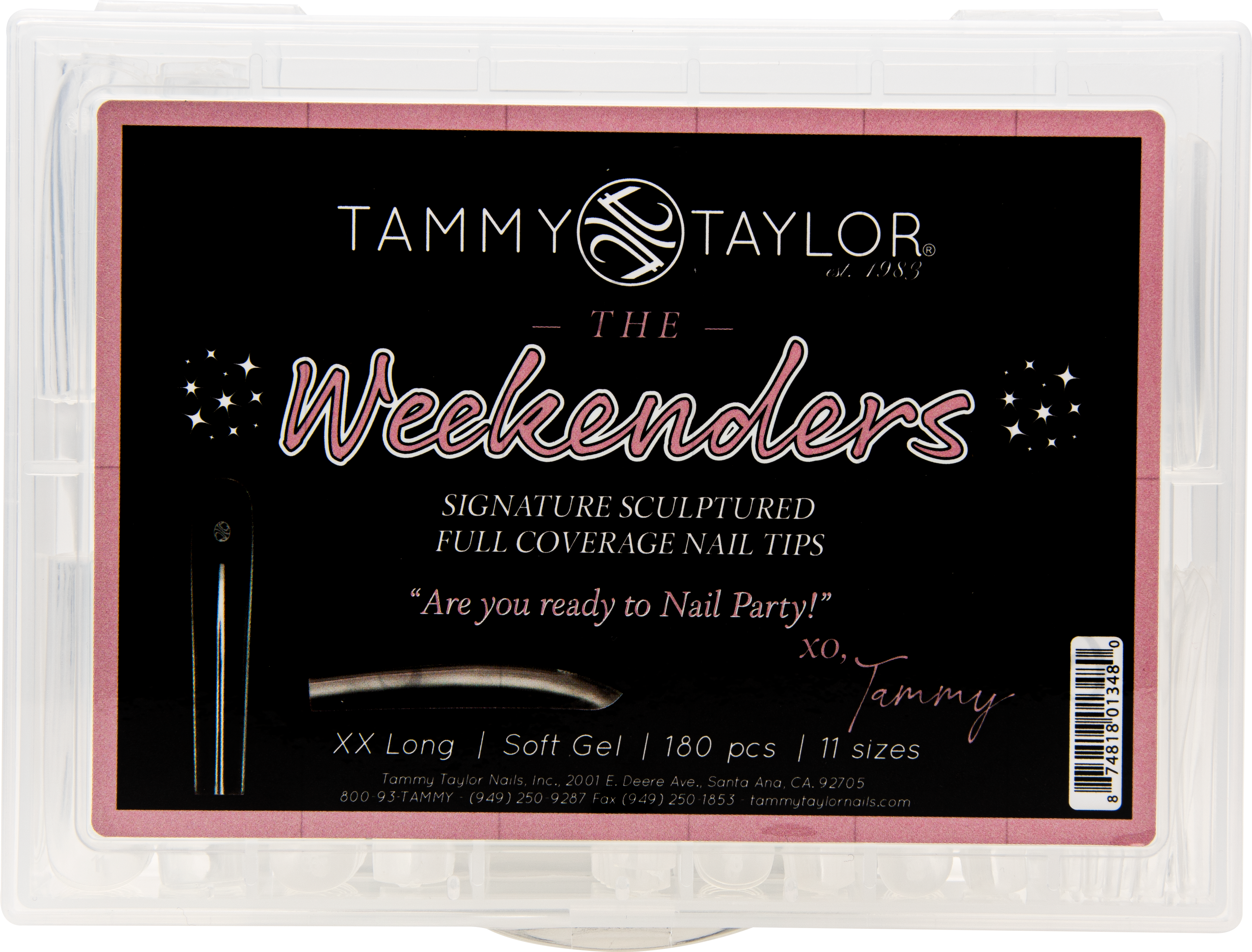 Tammy Taylor | The Weekenders Nail Tip Extensions | Kits