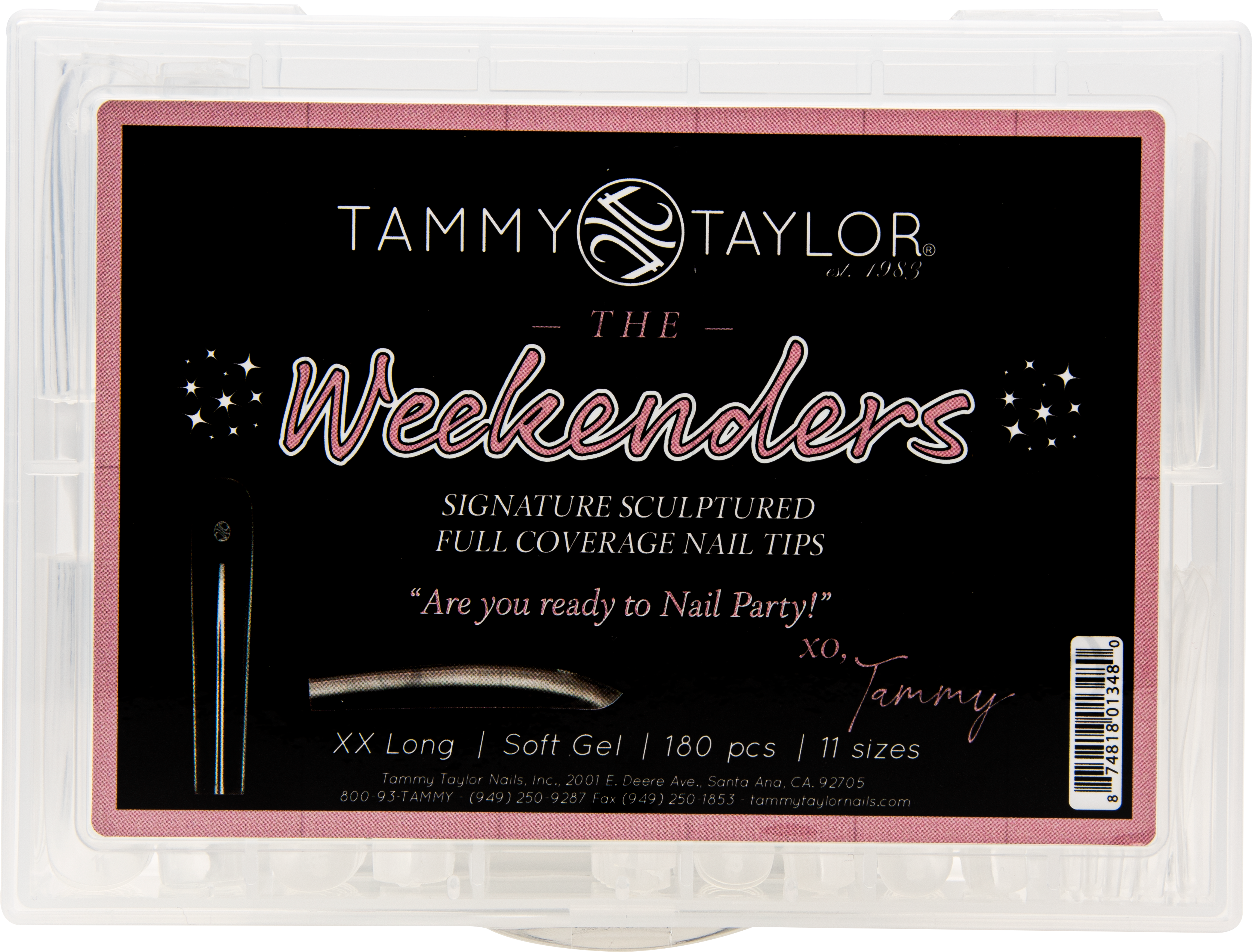 Tammy Taylor | The Weekenders Nail Tip Extensions | Kits