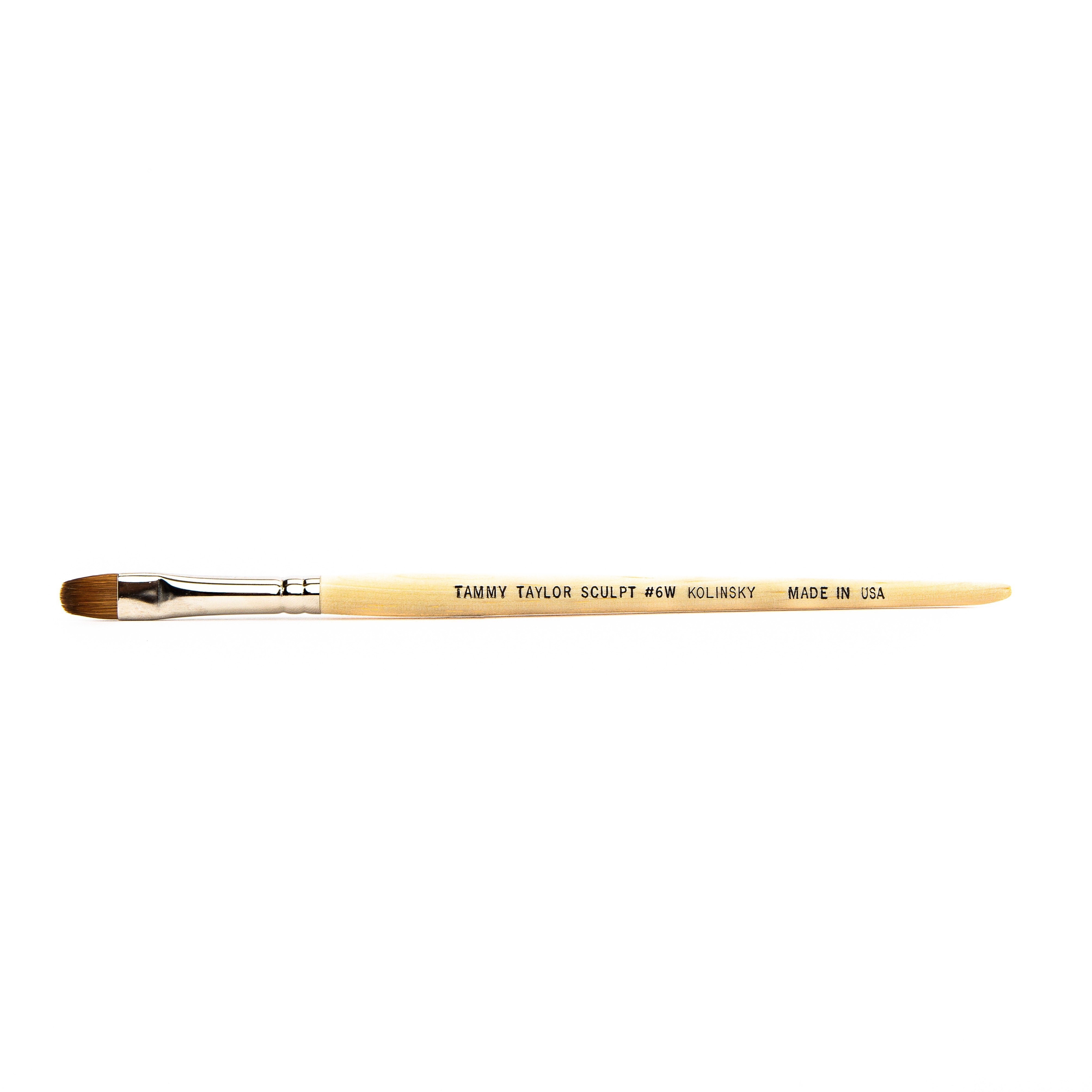 Tammy Taylor | SCULPT Kolinsky Brush #6W | Nail Brush